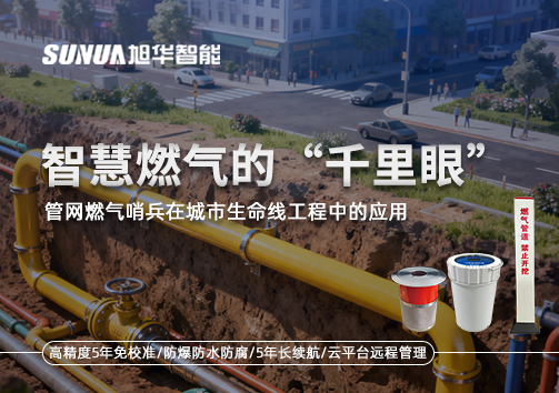 智慧燃气的“千里眼”：管网燃气哨兵在城市生命线工程中的应用